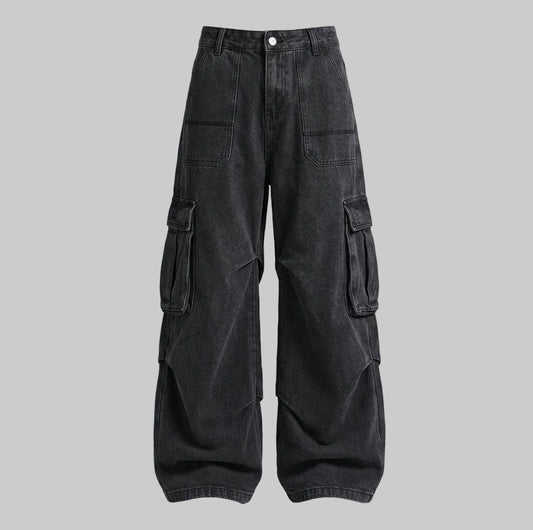 JEANS CARGO BAGGY