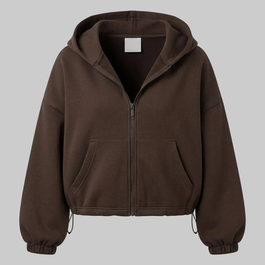 SUDADERA CON CREMALLERA